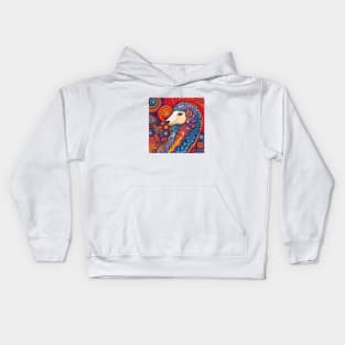 Shawn the Colorful and Psychedelic Sheep Kids Hoodie